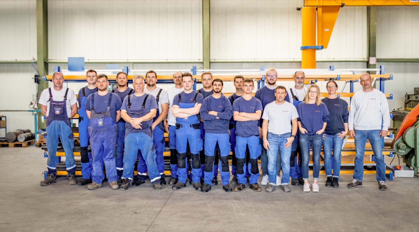 Maschinenbau-Team