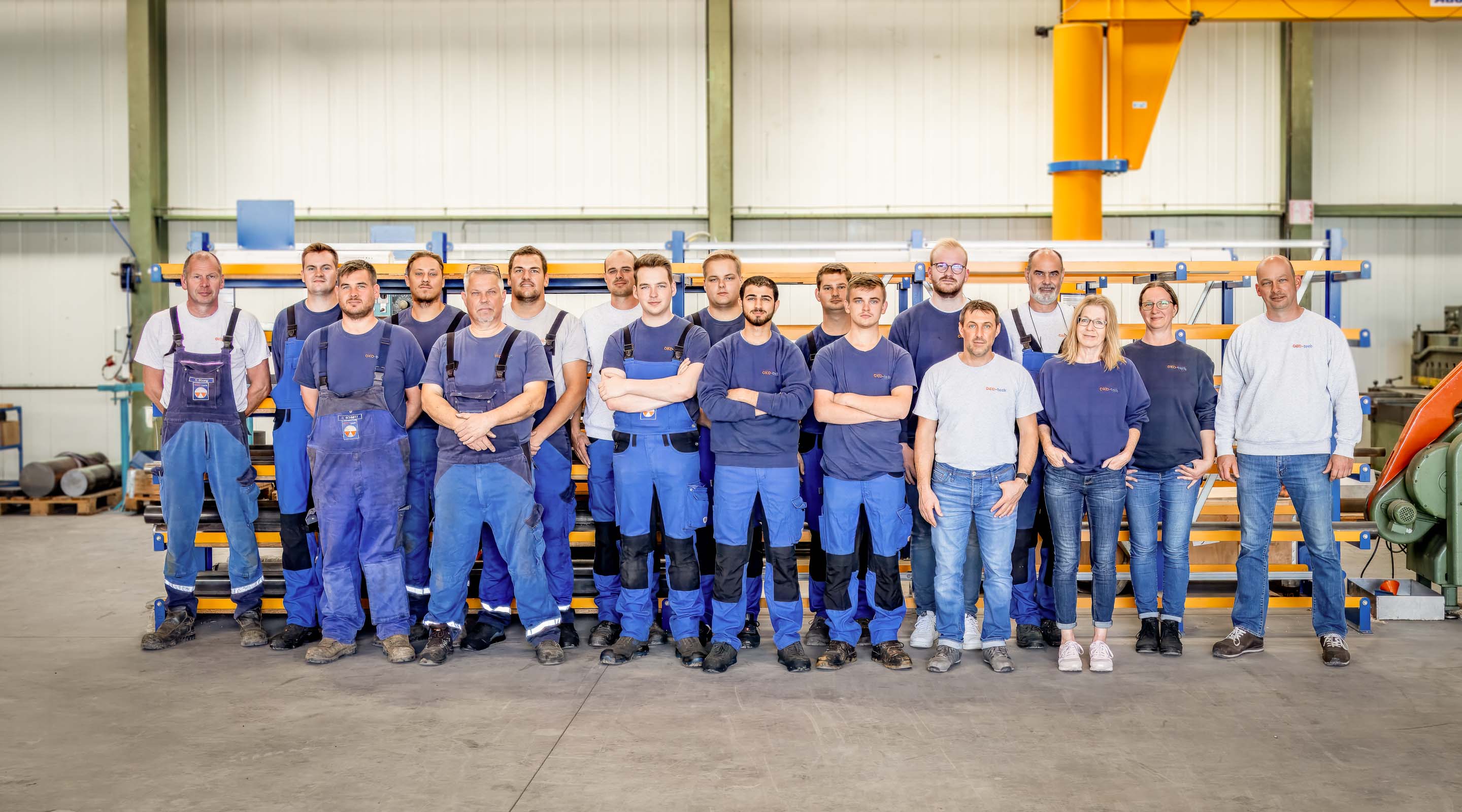 Maschinenbau-Team