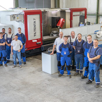Maschinenbau-Team